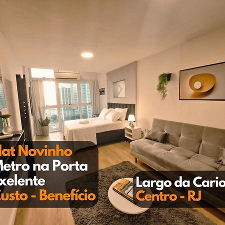 Lindo Flat47 Metro E Vlt Da Carioca - Lapa - Rock In Rio Lejlighed Rio de Janeiro Eksteriør billede